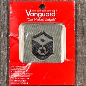 New Military Air Force First Sergeant E-7 Tab